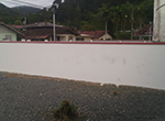 Muro da Residência - Depois