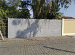 Muro da Residência - Depois